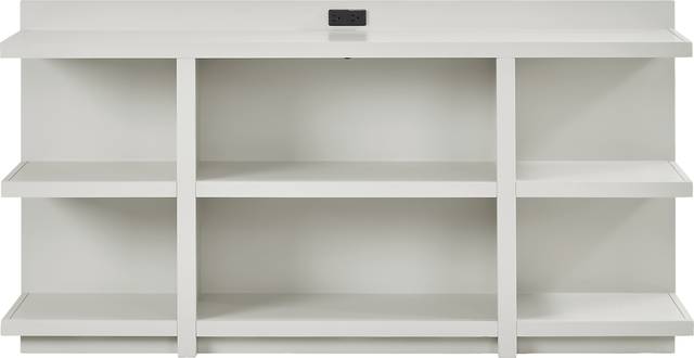 Planefield White Open Credenza - Thumbnail - Image 1