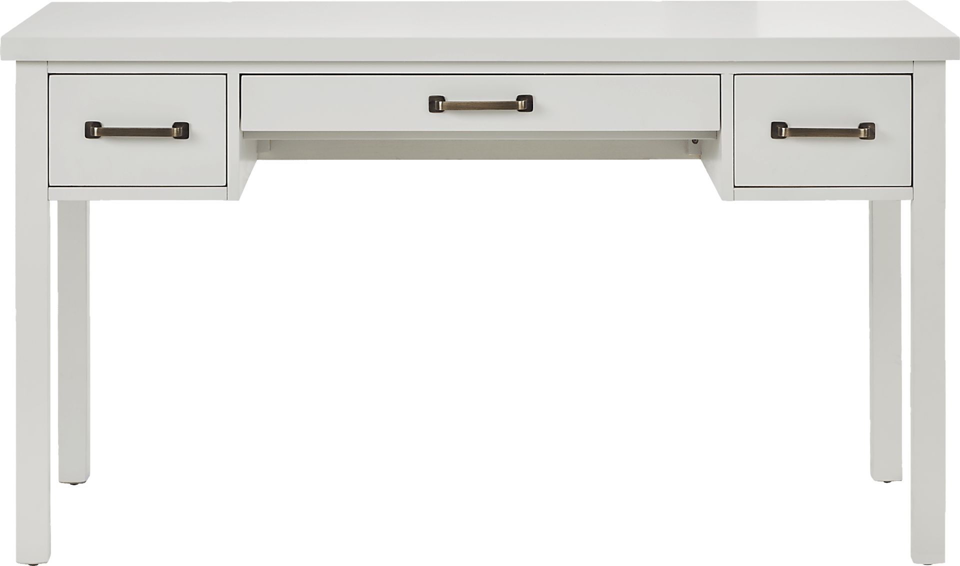 Planefield White Writing Desk - Image 1