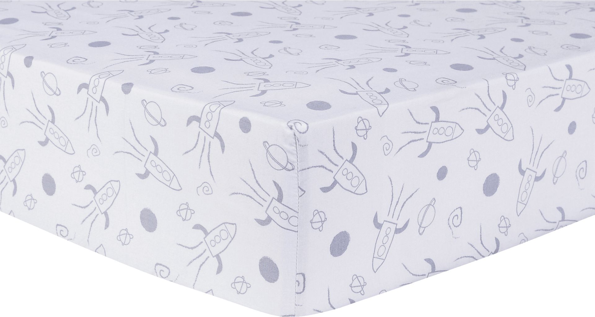 Planetary Slumbers Yellow 3 Pc Baby Bedding Set - Image 5