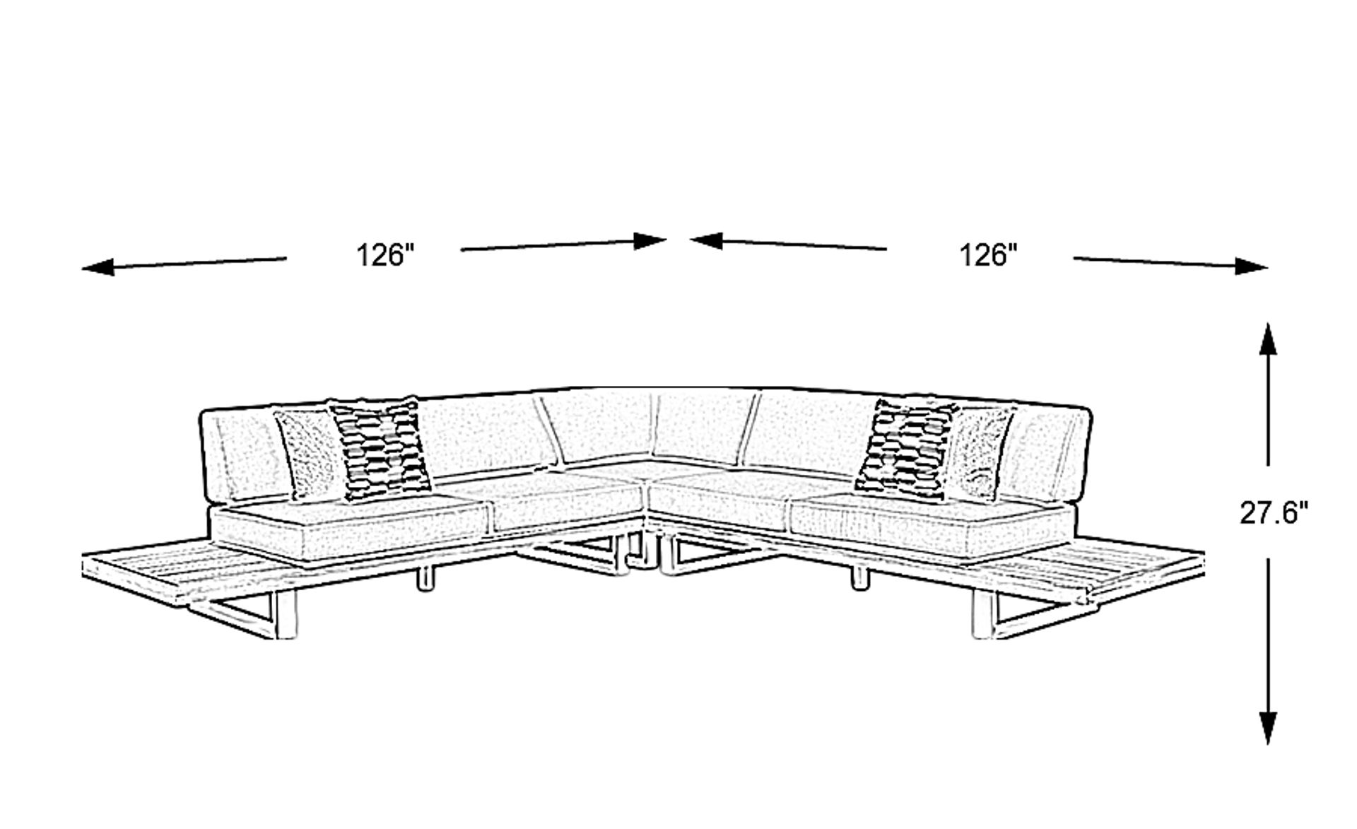 Dimension Image. Please refer to the Dimension Tab on this page for dimension details.