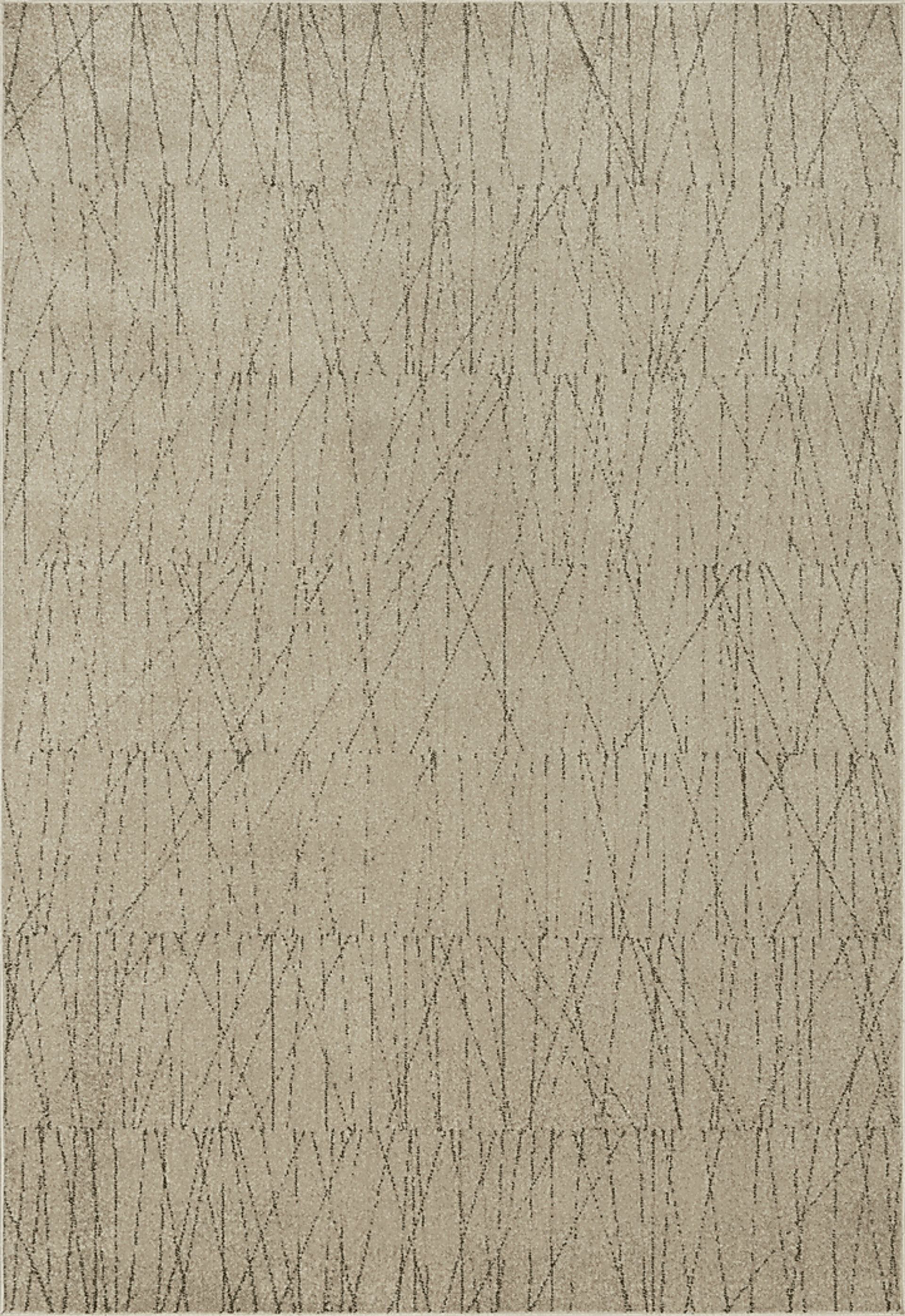 Platio Brown 6'7 x 9'7 Rug - Image 1