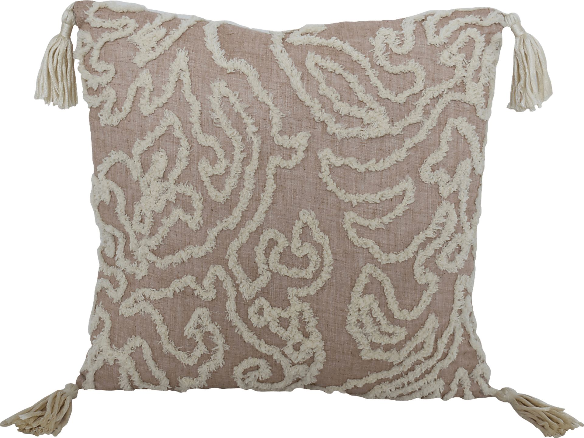 Platoro Beige Accent Pillow - Image 1