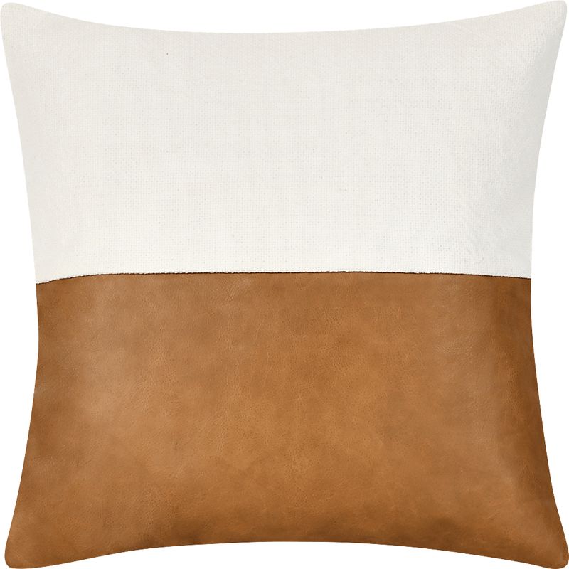 Plauto Brown Accent Pillow