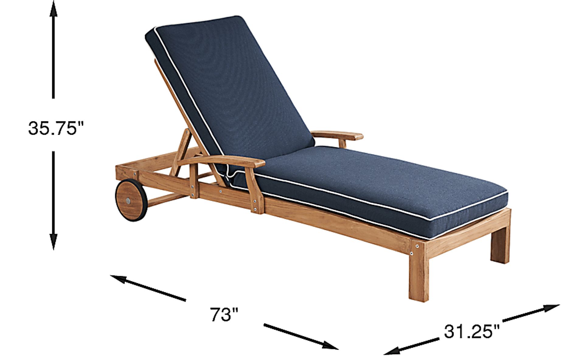 Dimension Image. Please refer to the Dimension Tab on this page for dimension details.