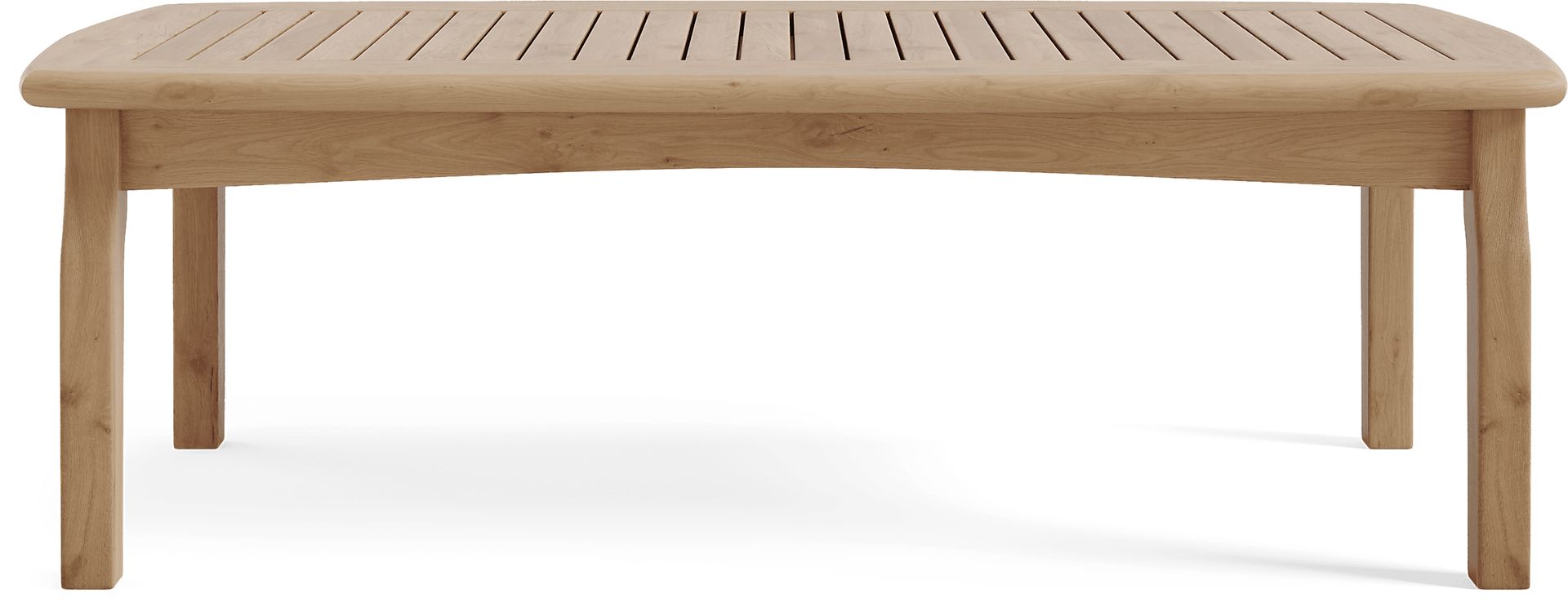 Pleasant Bay Teak 4 Pc Outdoor Seating Set with Vapor Cushions - Image 6