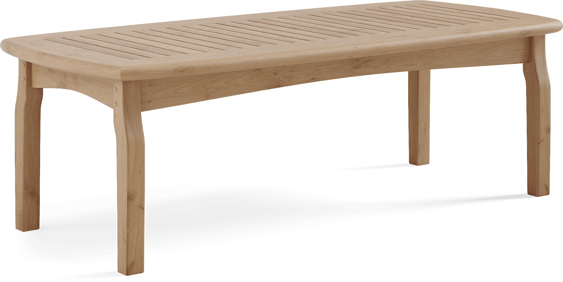 Pleasant Bay Teak 4 Pc Outdoor Seating Set with Vapor Cushions - Image 5
