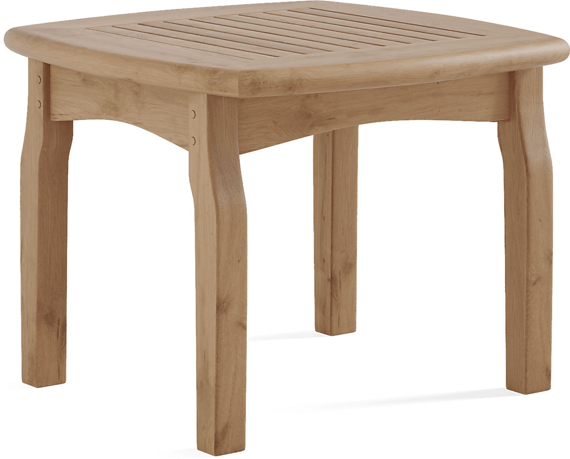 Pleasant Bay Teak Outdoor End Table - Image 1