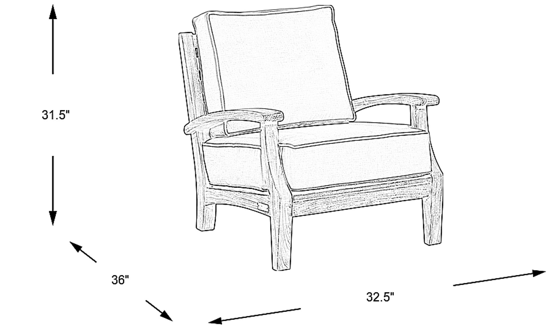 Dimension Image. Please refer to the Dimension Tab on this page for dimension details.