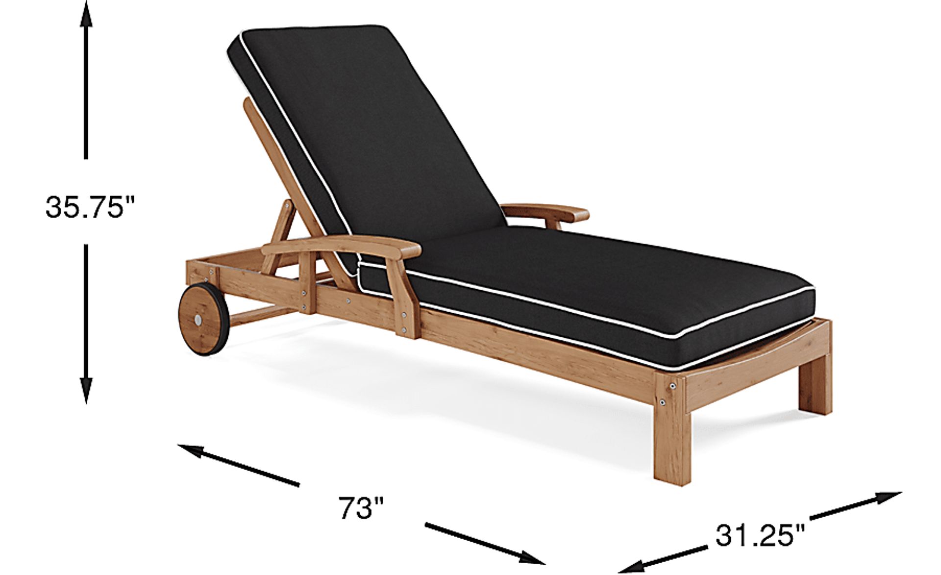 Dimension Image. Please refer to the Dimension Tab on this page for dimension details.