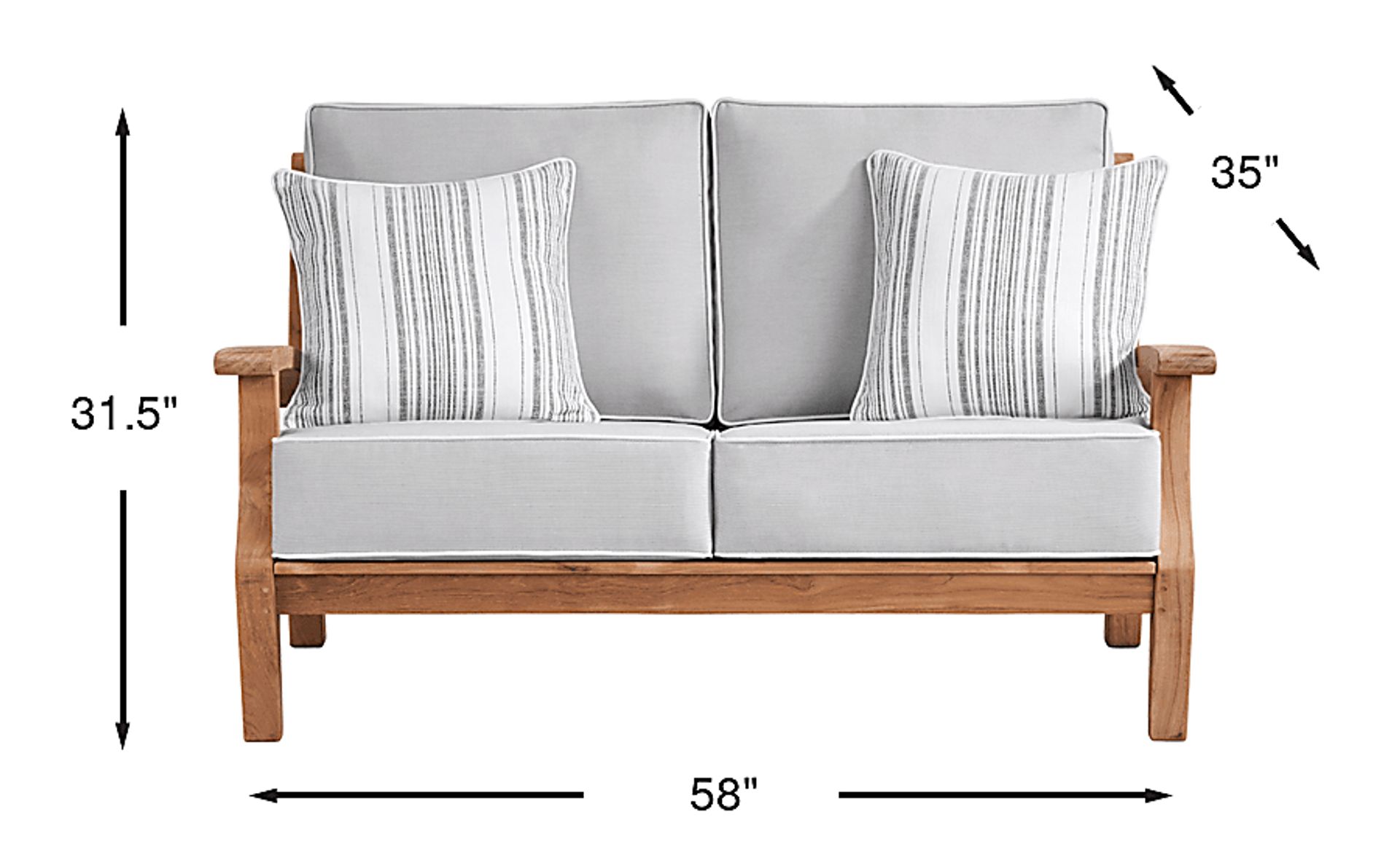 Dimension Image. Please refer to the Dimension Tab on this page for dimension details.