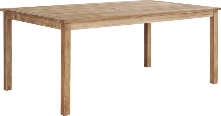Pleasant Bay Teak Rectangle Outdoor Dining Table