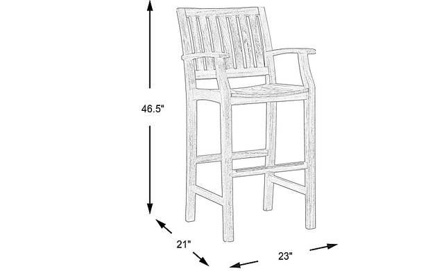 Dimension Image. Please refer to the Dimension Tab on this page for dimension details.