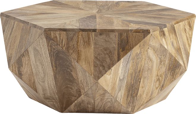 Pleasant Hill Natural Cocktail Table