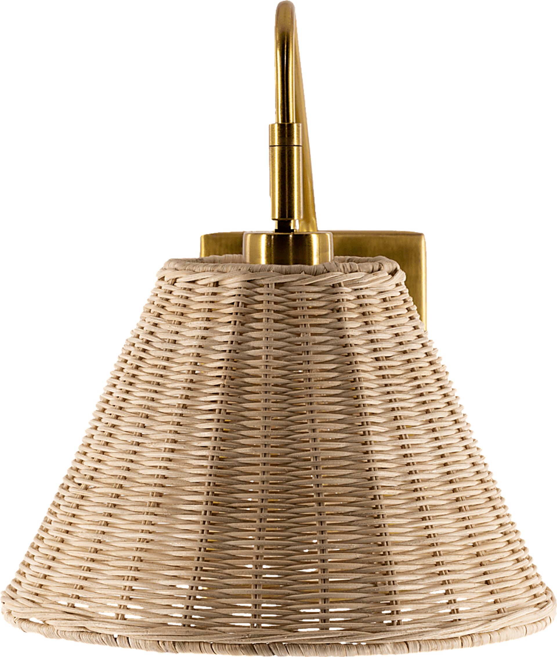 Pleasant Place Gold Sconce - Image 1