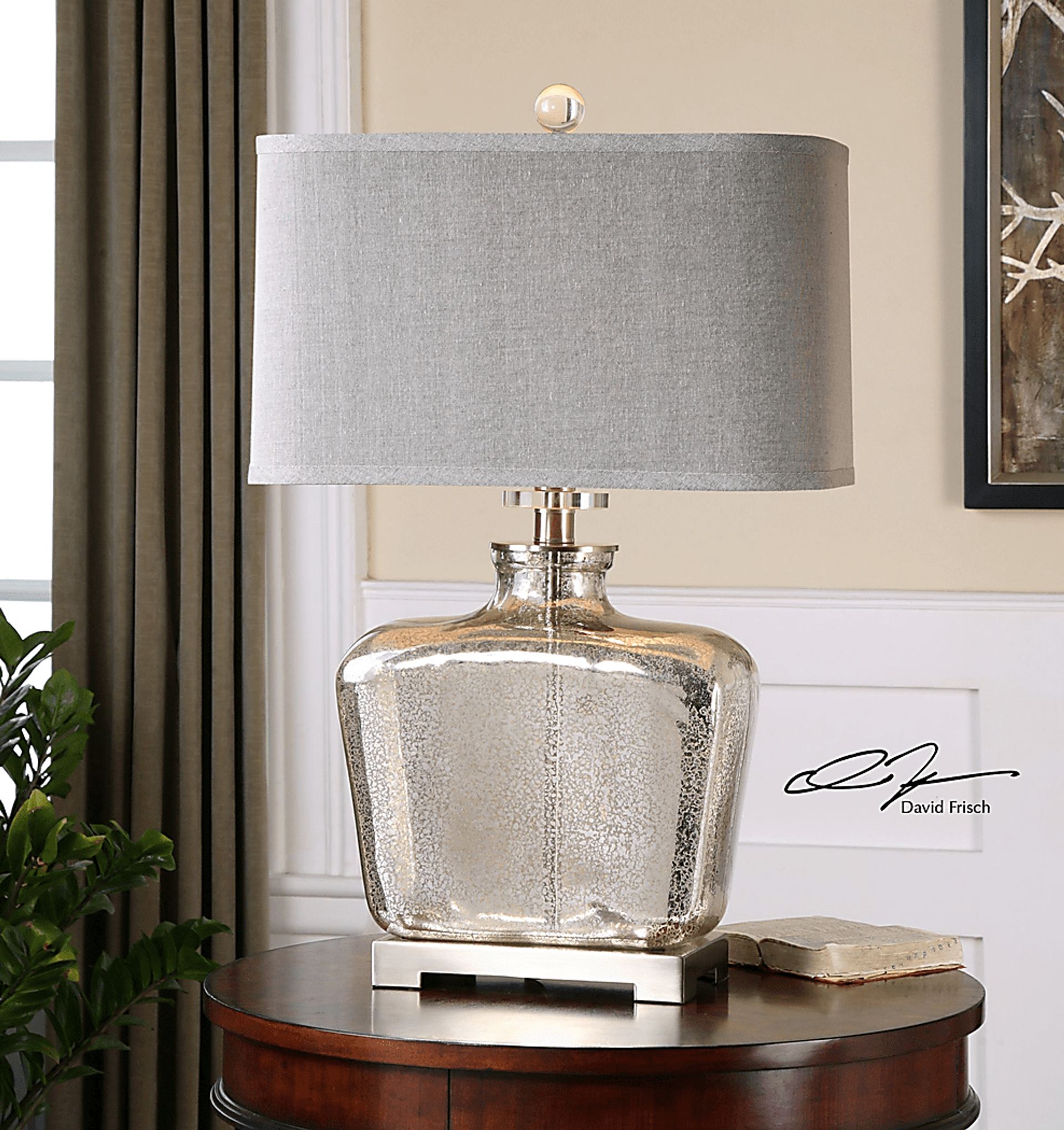 Pleasant Valley Silver Lamp - Image 2