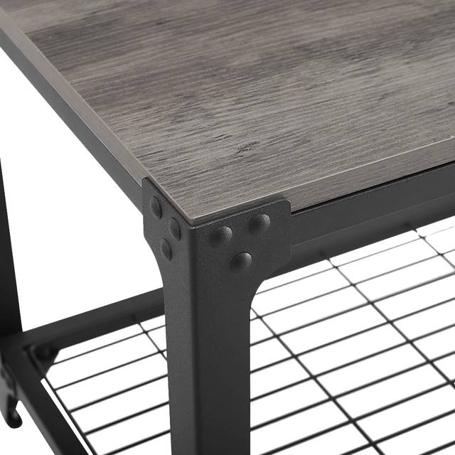 Plevana Gray Accent Bench - Thumbnail - Image 3