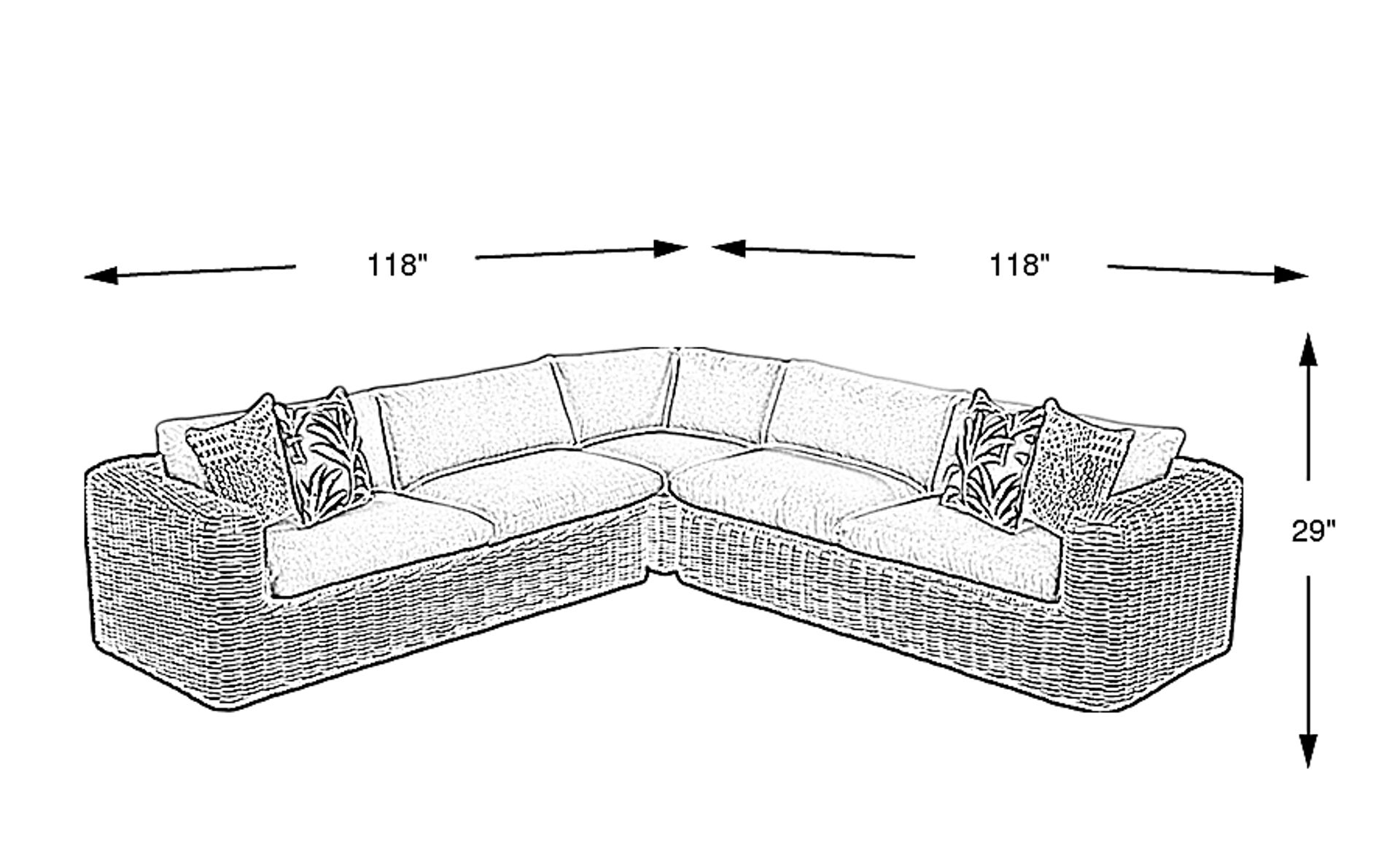 Dimension Image. Please refer to the Dimension Tab on this page for dimension details.