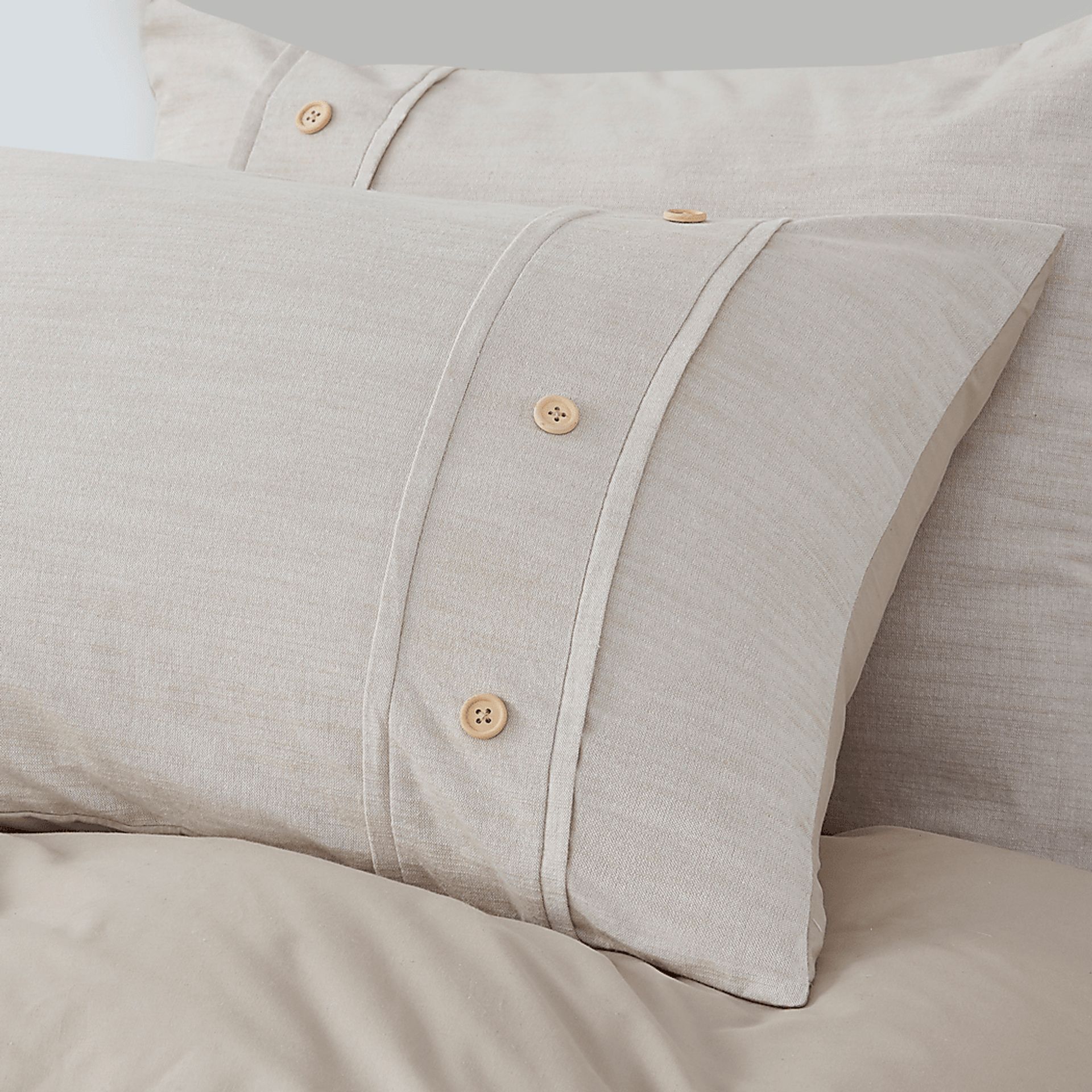 Plumosa Natural 5 Pc Full/Queen Comforter Set - Image 7