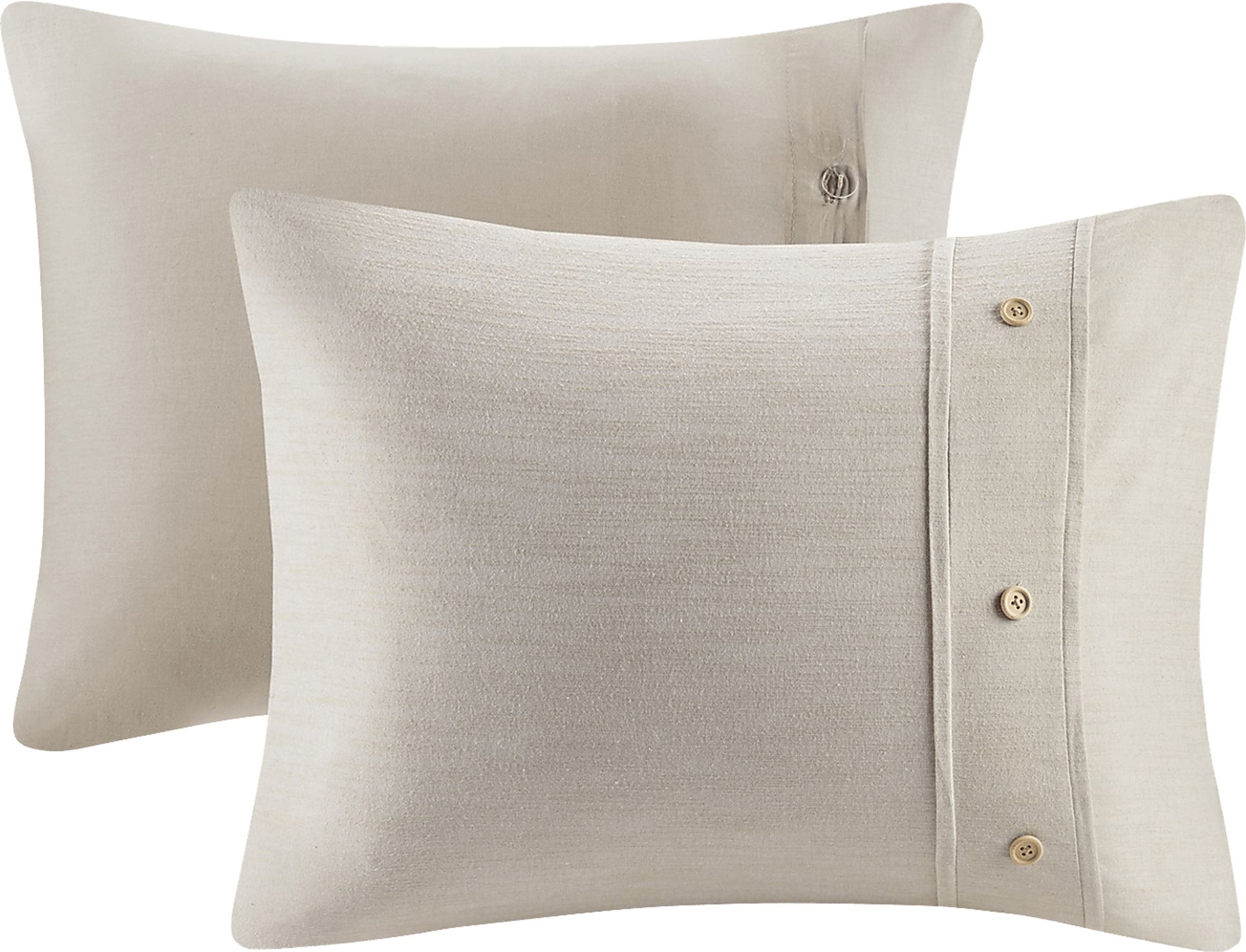 Plumosa Natural 5 Pc Full/Queen Comforter Set - Image 11