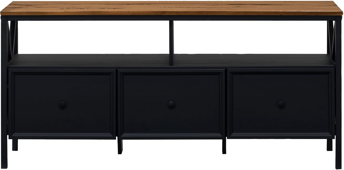 Plumpoint Black 60 in. Console