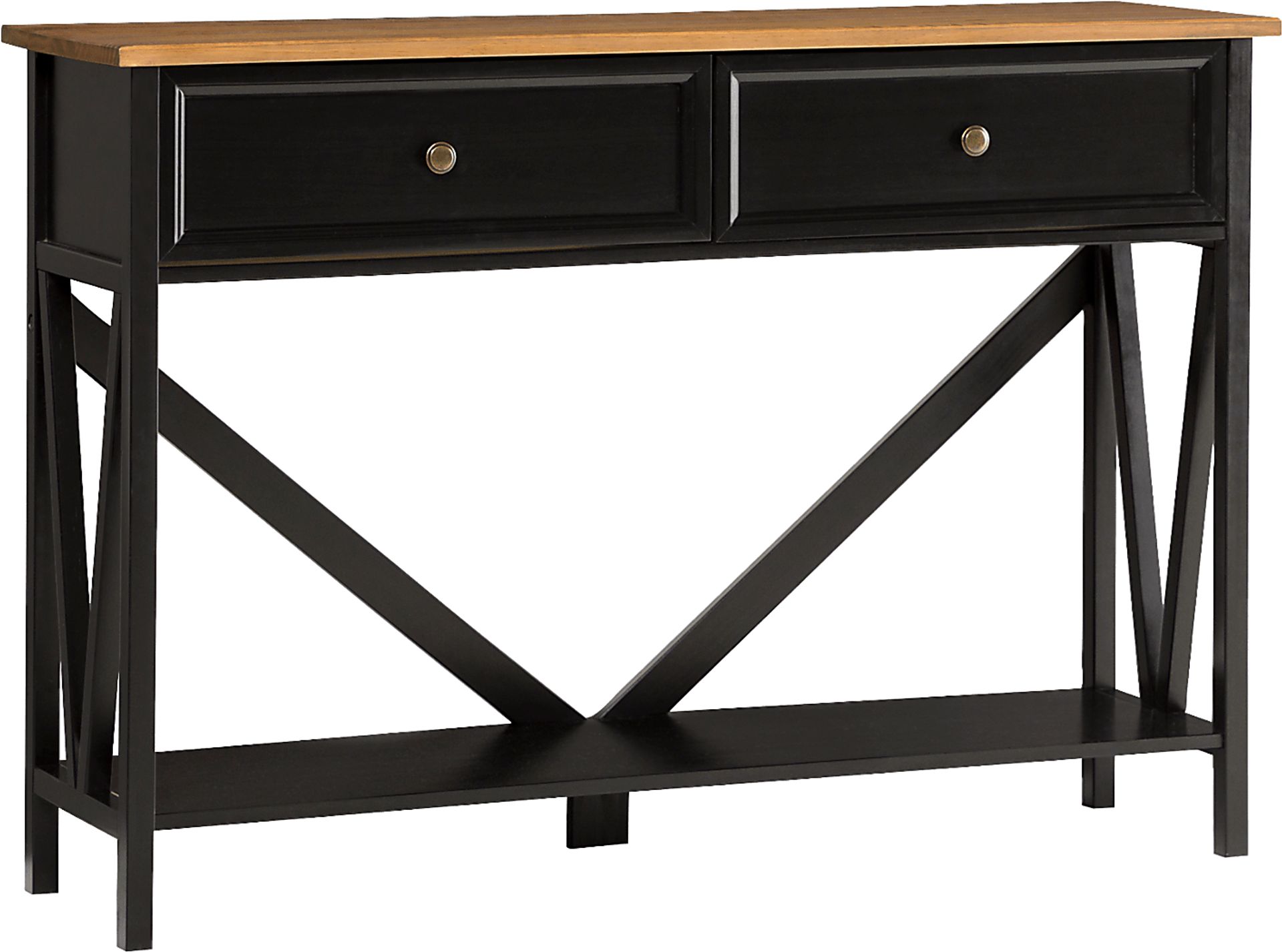 Plumpoint Black Sofa Table - Image 4