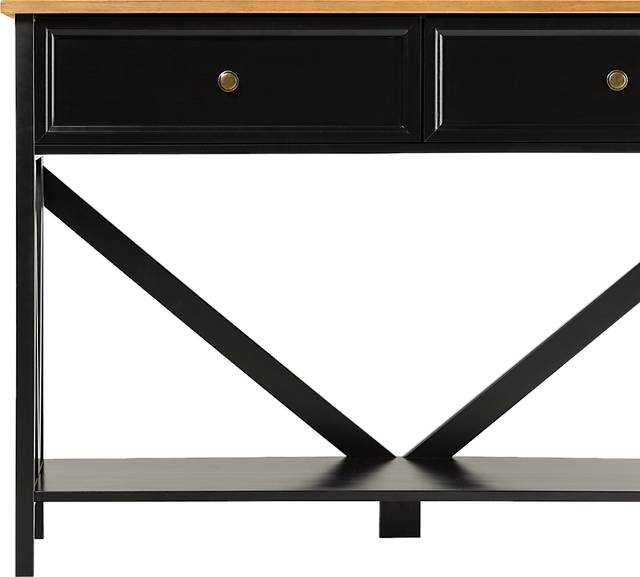 Plumpoint Black Sofa Table - Thumbnail - Image 5