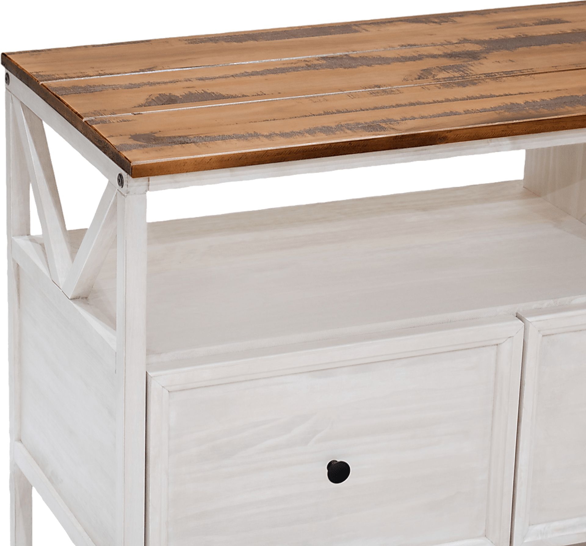 Plumpoint Oak 60 in. Console - Image 8