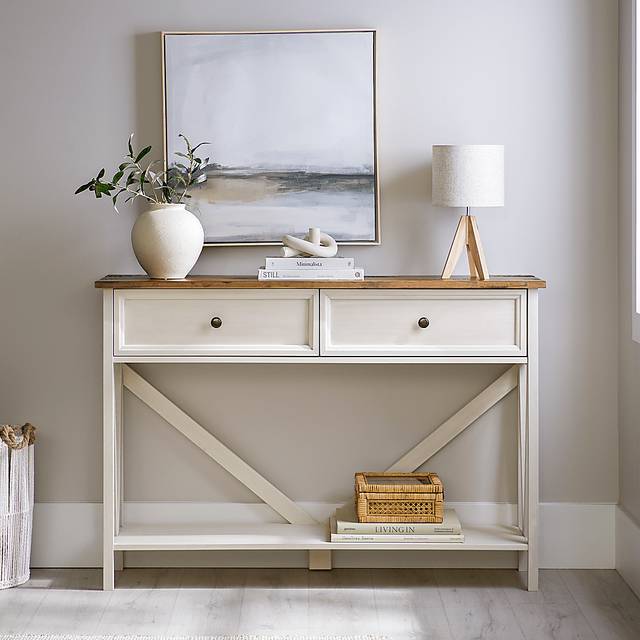 Plumpoint Oak Sofa Table - Thumbnail - Image 3