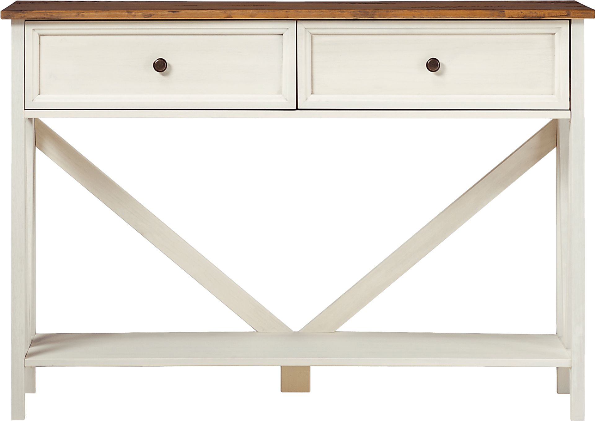 Plumpoint Oak Sofa Table - Image 1
