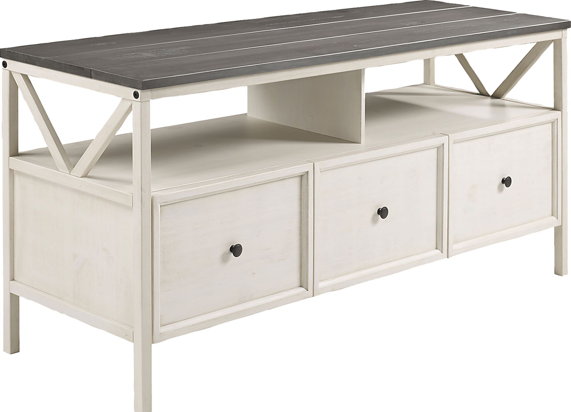 Plumpoint White 60 in. Console - Image 4