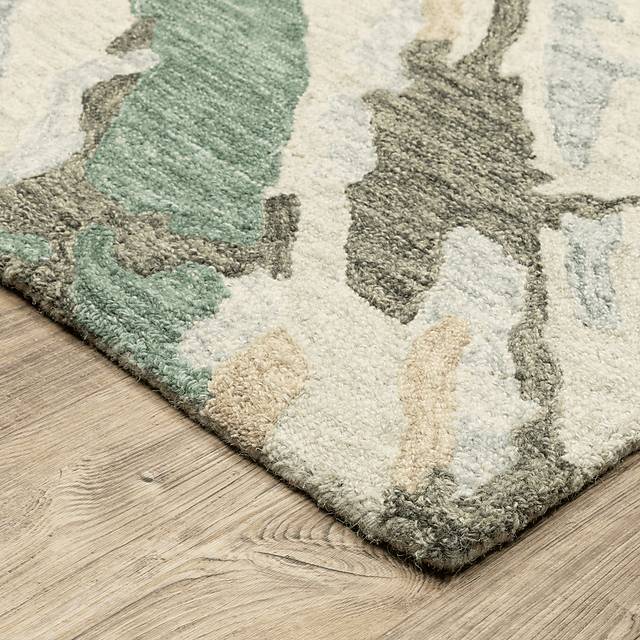 Plumsky Grey 5' x 8' Rug - Thumbnail - Image 3