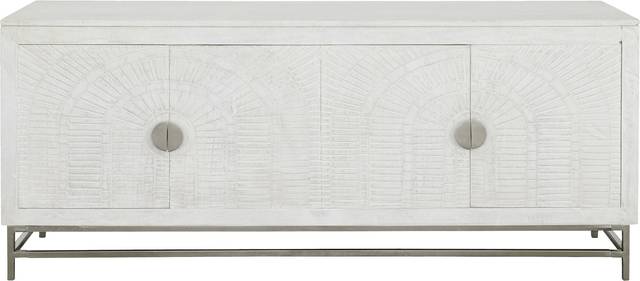 Plyley White Credenza - Thumbnail - Image 3