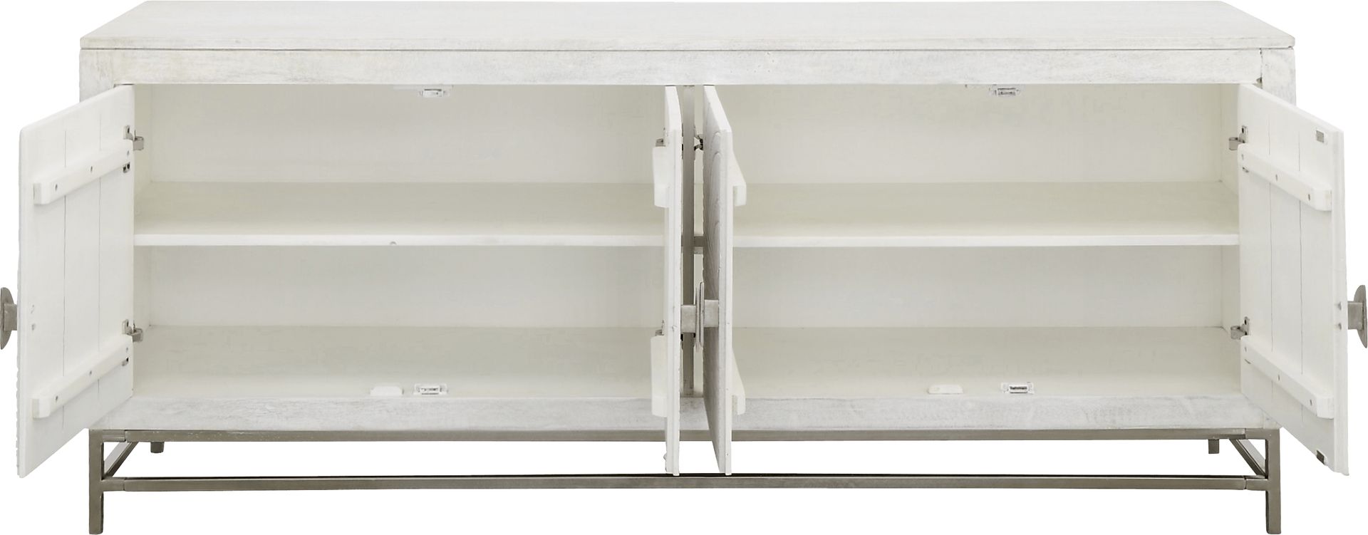 Plyley White Credenza - Image 5