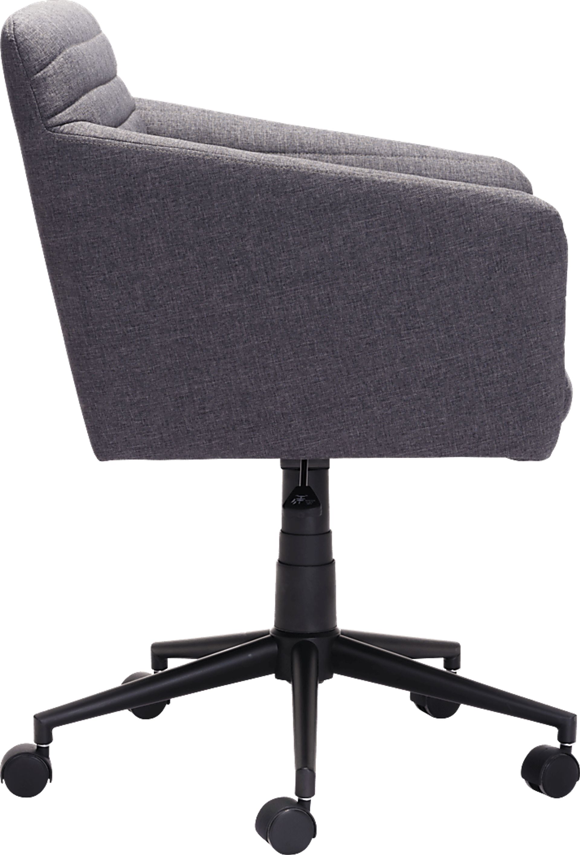 Plymell Gray Desk Chair - Image 3
