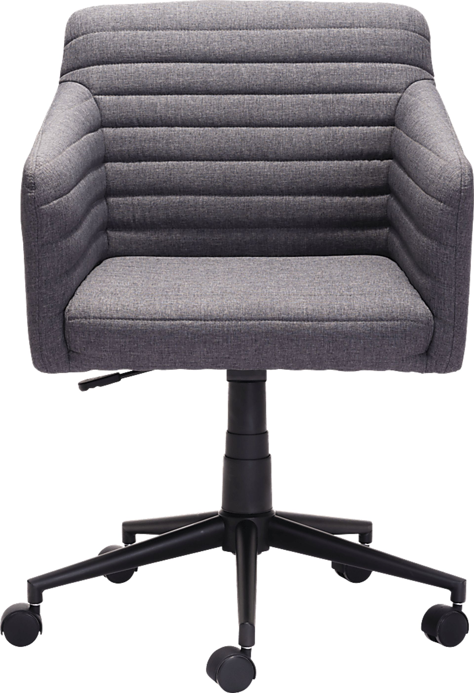 Plymell Gray Desk Chair - Image 4