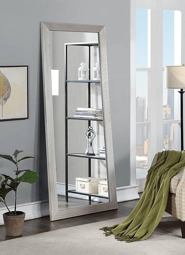 Plymstock Gray Floor Mirror - Thumbnail - Image 3