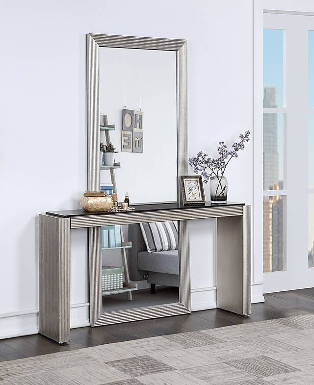 Plymstock Gray Floor Mirror - Thumbnail - Image 5
