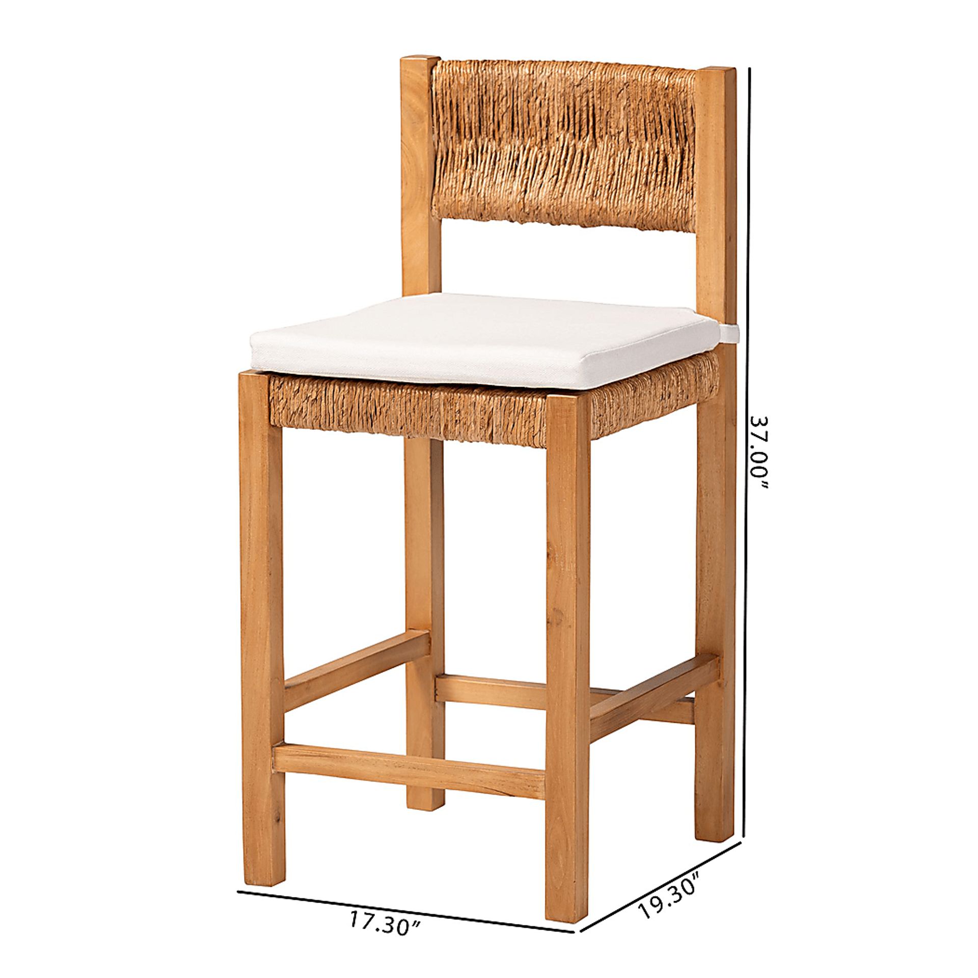 Pochi Brown Counter Height Stool - Image 6