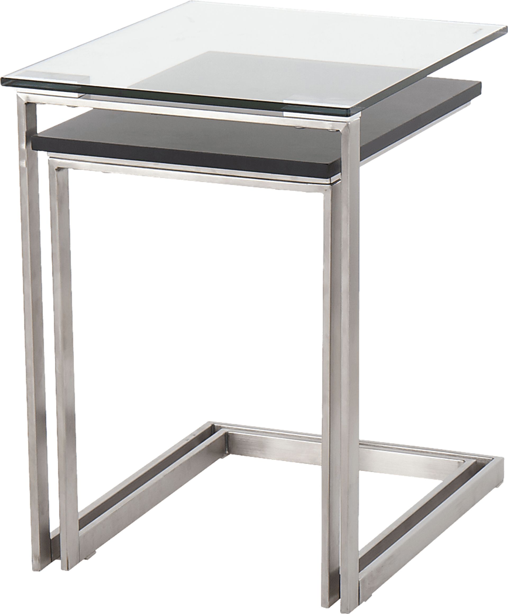 Pocmont Balck Nesting Table Set of 2 - Image 4