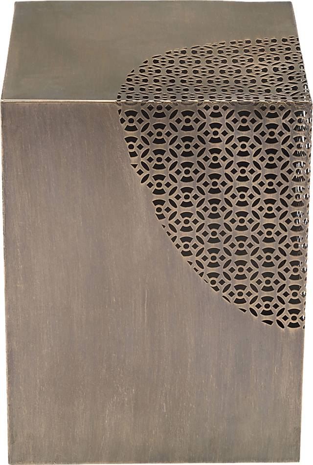 Poffert Gold Accent Table - Thumbnail - Image 2