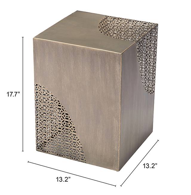 Poffert Gold Accent Table - Thumbnail - Image 9