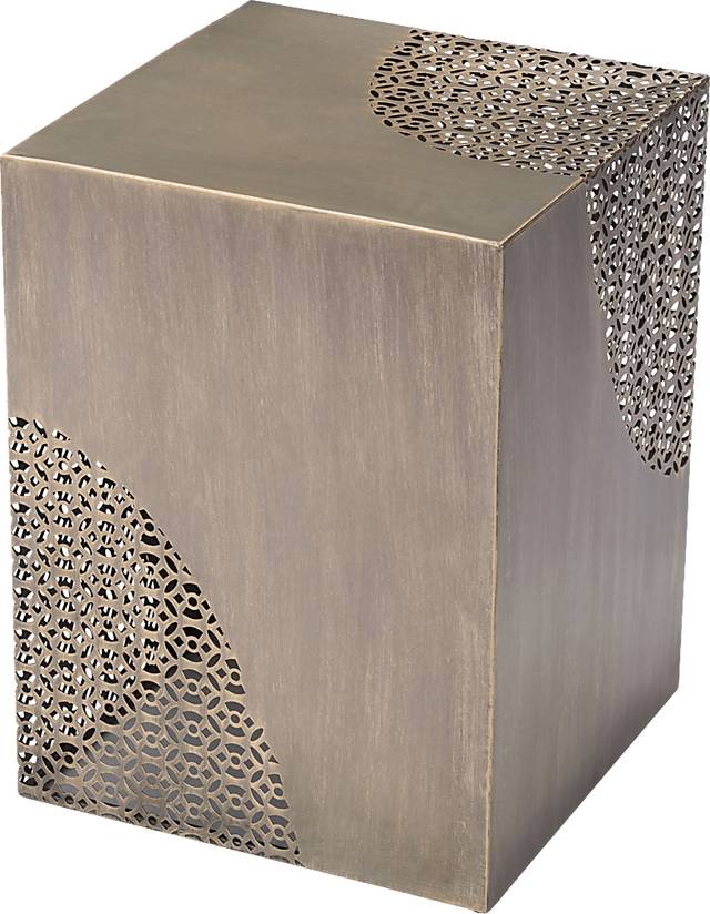 Poffert Gold Accent Table - Thumbnail - Image 1