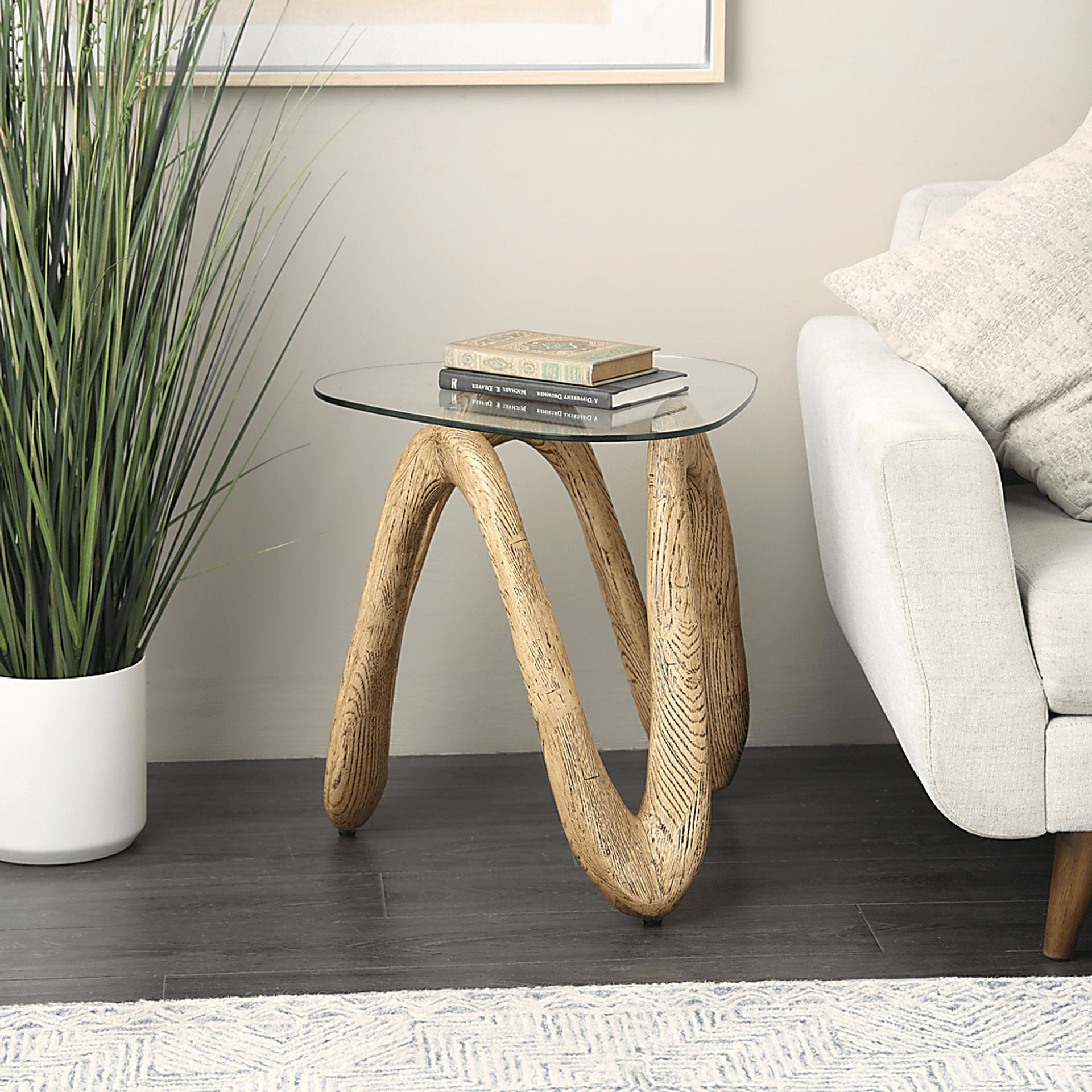 Pogtar Brown Accent Table - Image 2