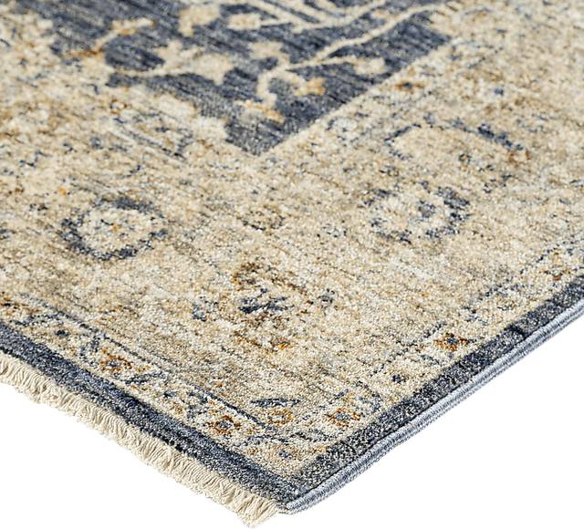 Pohelis Navy 7'10 x 10' Rug - Thumbnail - Image 3