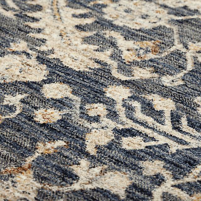 Pohelis Navy 7'10 x 10' Rug - Thumbnail - Image 4