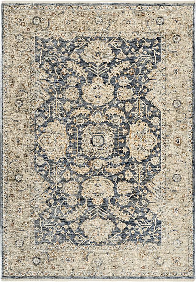 Pohelis Navy 7'10 x 10' Rug - Thumbnail - Image 1
