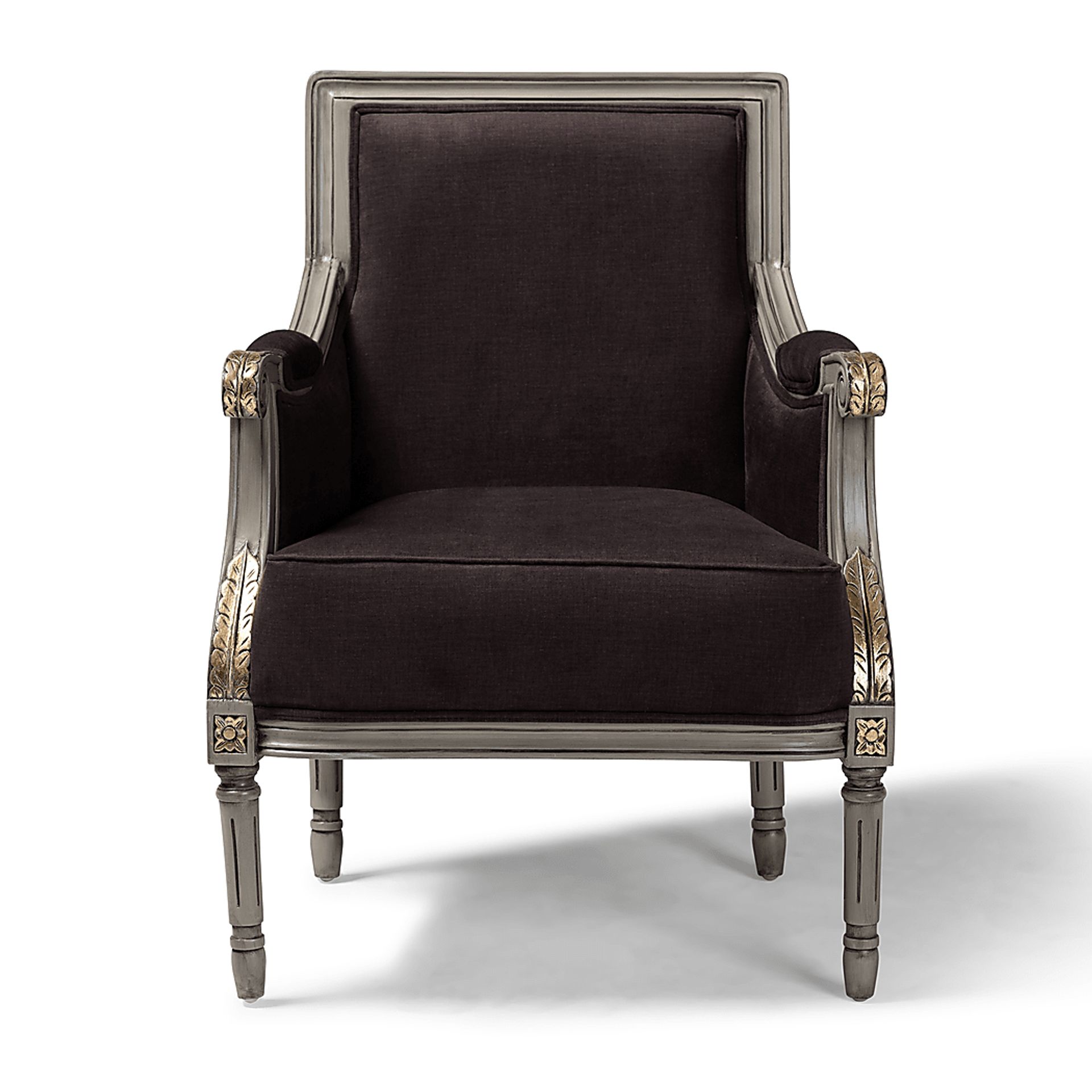 Poinsett Street Gray Accent Chair - Image 2