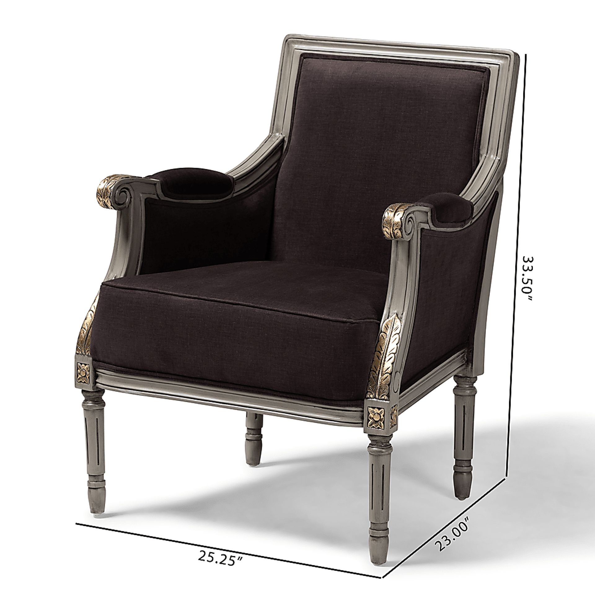 Poinsett Street Gray Accent Chair - Image 9