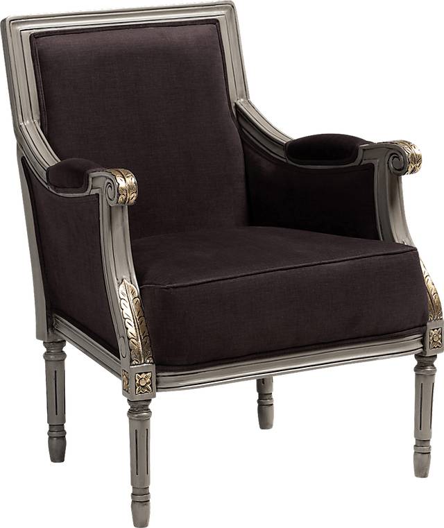 Poinsett Street Gray Accent Chair - Thumbnail - Image 1