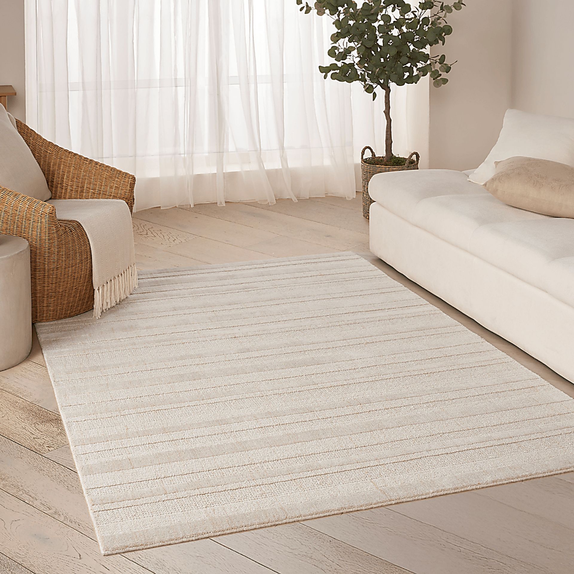 Point Dume Beige 8'6 x 11'6 Rug - Image 2